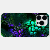 発光カラフル花デザイン Case-Mate iPhoneケース (裏面 (横))