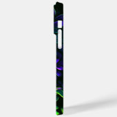 発光カラフル花デザイン Case-Mate iPhoneケース (裏面 / 左)