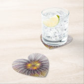 発光カラフル花、抽象芸術フラモダンクタル ペーパーコースター (インサイチュ)