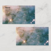 発光カリナ星雲 名刺 (正面/裏面)