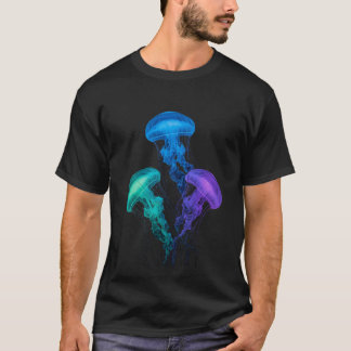 発光クラゲの深淵 Tシャツ