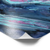発光クラゲ 深海 フォトプリント            (角)