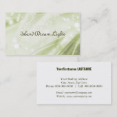 発光グリーン 名刺 (正面/裏面)