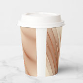 発光グロー紙カップ – 柔らかい輝きで飲む 紙コップ (左)