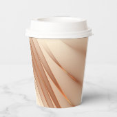 発光グロー紙カップ – 柔らかい輝きで飲む 紙コップ (裏面)