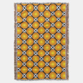 発光ゴールデンドット白黒格子パターン スローブランケット (正面縦)