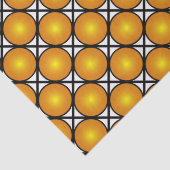 発光ゴールデンドット白黒格子パターン 薄葉紙 (詳細)