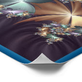 発光ジュリアらせん状 ポスター (角)