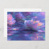 発光スイレン ポストカード (正面/裏面)