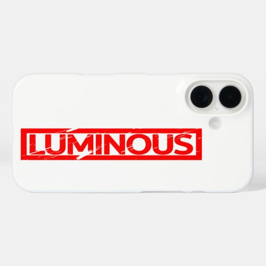 発光スタンプ Case-Mate iPhoneケース (裏面 (横))