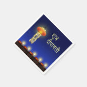 発光ディワリランプ – 紙ナプキン スタンダードカクテルナプキン (角)