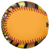 発光トンネルカラフルのグラフィックパターン名 ソフトボール (正面左)