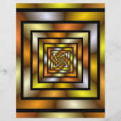 発光トンネルカラフルフラトリップ（幻覚体験）のようなルタルグラフィック (正面)