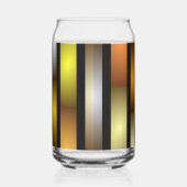 発光トンネルカラフルフラトリップ（幻覚体験）のようなルタルグラフィック ガラス缶 (右)