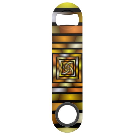 発光トンネルカラフルフラトリップ（幻覚体験）のようなルタルグラフィック スピード栓抜き (正面)