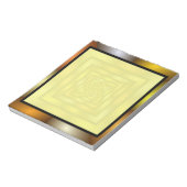 発光トンネルカラフルフラトリップ(幻覚体験)のようなルタルグラフィック ノートパッド (回転)