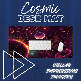 発光ドリフト デスクマット