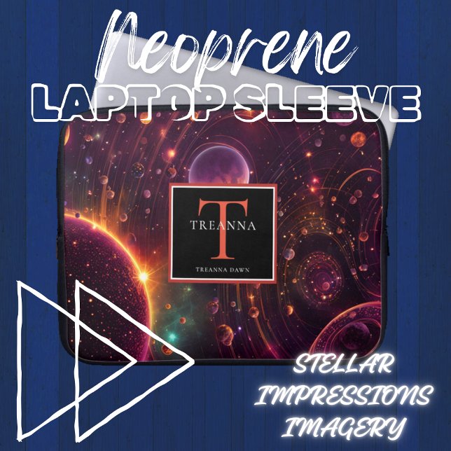 発光ドリフト ラップトップスリーブ (クリエイターアップロード済み)