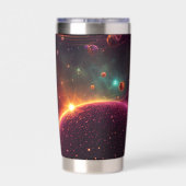 発光ドリフト 保温保冷タンブラー (背面)