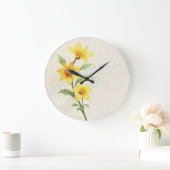 発光ネットワーク ラージ壁時計 (ホーム)