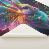 発光バニー シェルパブランケット (3/4)