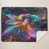 発光バニー シェルパブランケット (正面(横))