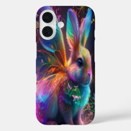 発光バニー iPhone 16ケース