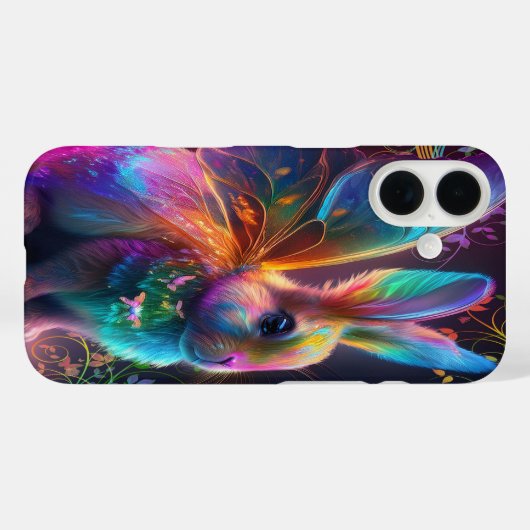 発光バニー Case-Mate iPhoneケース (裏面 (横))