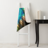 発光ファンタジーフラワーカラフル、抽象芸術フラクタル シェルパブランケット (インサイチュ)