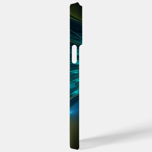 発光ファンタジーフラワーカラフル、抽象芸術フラクタル Case-Mate iPhoneケース (裏面 / 右)