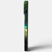 発光ファンタジーフラワーカラフル、抽象芸術フラクタル Case-Mate iPhoneケース (裏面 / 左)