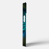 発光ファンタジーフラワーカラフル、抽象芸術フラクタル Case-Mate iPhoneケース (裏面 / 右)