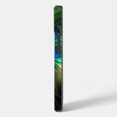 発光ファンタジーフラワーカラフル、抽象芸術フラクタル Case-Mate iPhoneケース (裏面 / 左)