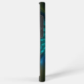 発光ファンタジーフラワーカラフル、抽象芸術フラクタル SAMSUNG GALAXYケース (右側面)