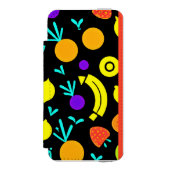 発光フルーツフェスタ INCIPIO iPhoneウォレットケース (フォリオ 正面)