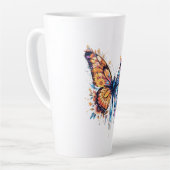 発光ブルーミング カフェラテマグ (左アングル)