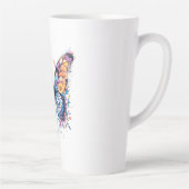 発光ブルーミング カフェラテマグ (右)