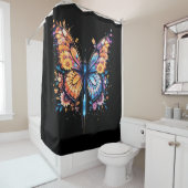 発光ブルーミング シャワーカーテン (インサイチュ)