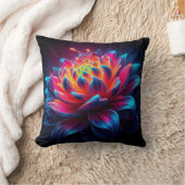 発光ペタル開花 クッション (ブランケット)