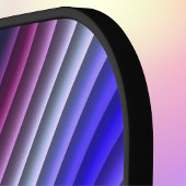 発光マゼンタブルーパープルモノグラム渦巻き ピックルボールラケット