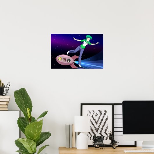 発光体 ポスター (ホームオフィス)