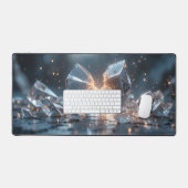 発光修復ジオメトリ デスクマット (キーボード&マウス)