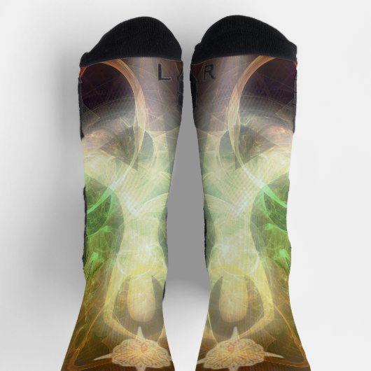 発光反発性プリズム ソックス (上部)