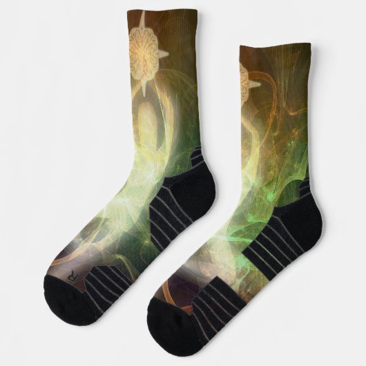 発光反発性プリズム ソックス (左)