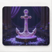 発光性アラビアいかり マウスパッド (正面)