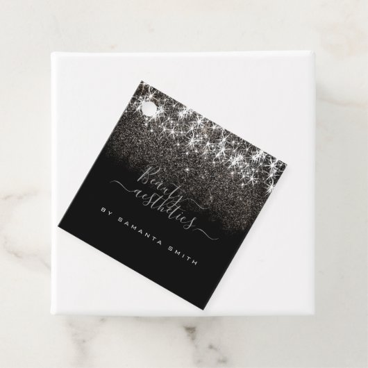 発光性白金銀グリッターエレガントラベル フェイバータグ (インサイチュ)