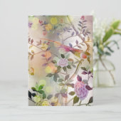 発光性金ゴールドフローラ鳥類の珍味 招待状 (スタンド正面)