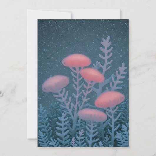 発光植物性招待状 | 枚 招待状 (正面)