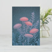 発光植物性招待状 | 枚 招待状 (スタンド正面)