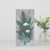 発光植物発表カード | ホリデー 案内状 (スタンド正面)